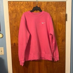 Pink Nike crewneck